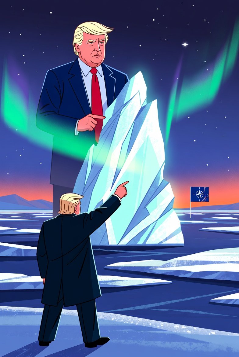 Trump ataca a la OTAN y revive su obsesión por Groenlandia!