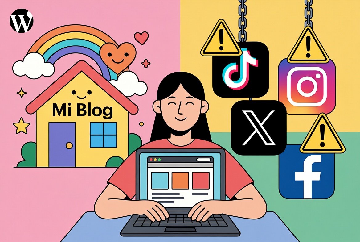 ¿Por qué es mejor tener un blog propio que depender de las redes sociales?