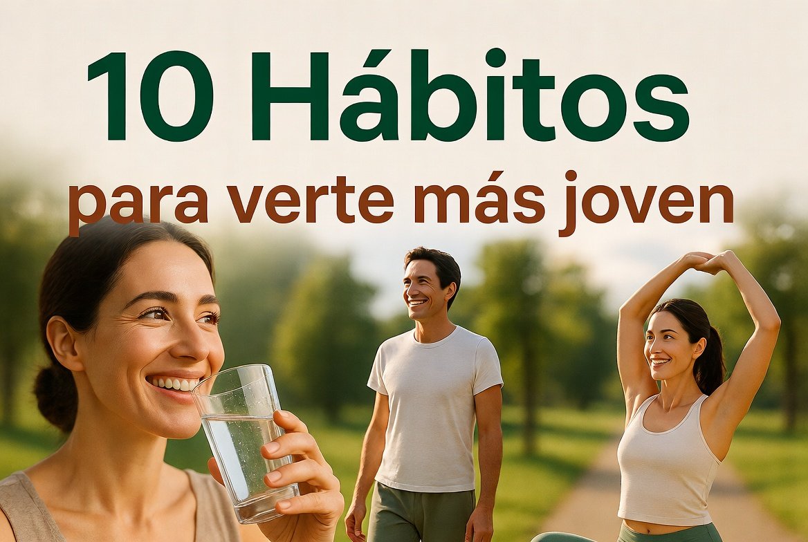 10 Hábitos que te hacen ver más joven aunque ya pasaste los 30 (funcionan de verdad en 2026)