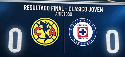 ¡Cruz Azul y América 0-0 En Un Aburrido Amistoso!